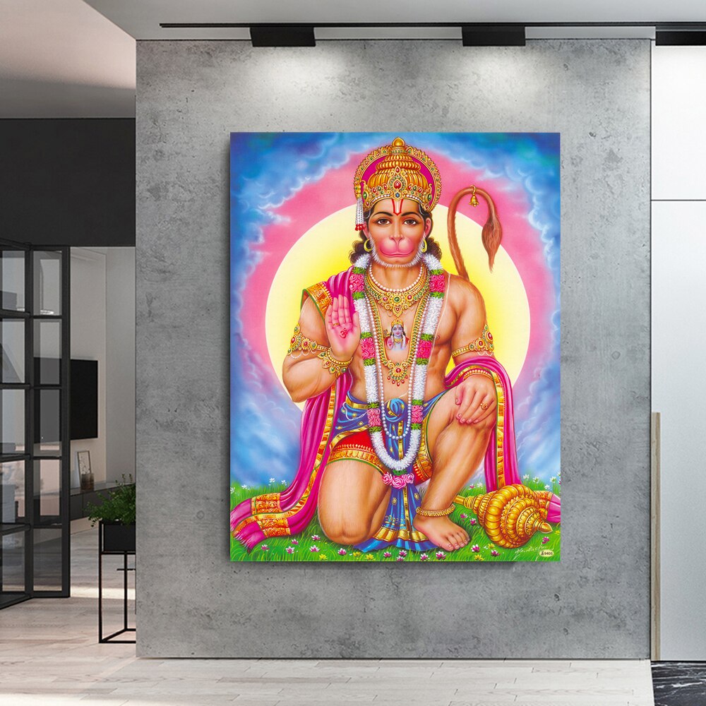 Hanuman ȭ ĵ μ Art Wall Pictures . Lo..
